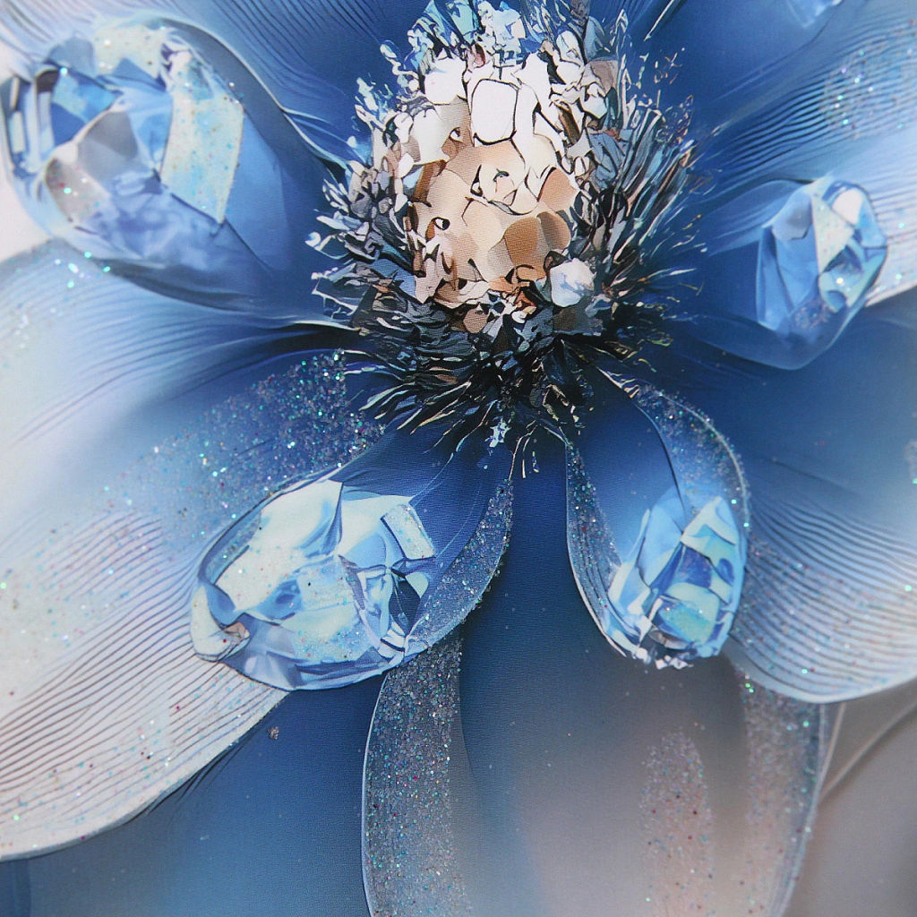 Пакет подарочный "Королевство цветов" 18*24*8.5 см