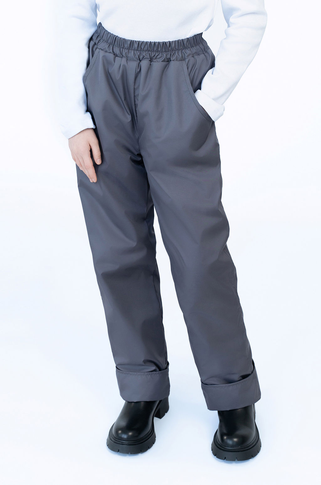 Брюки на поясе демисезонные