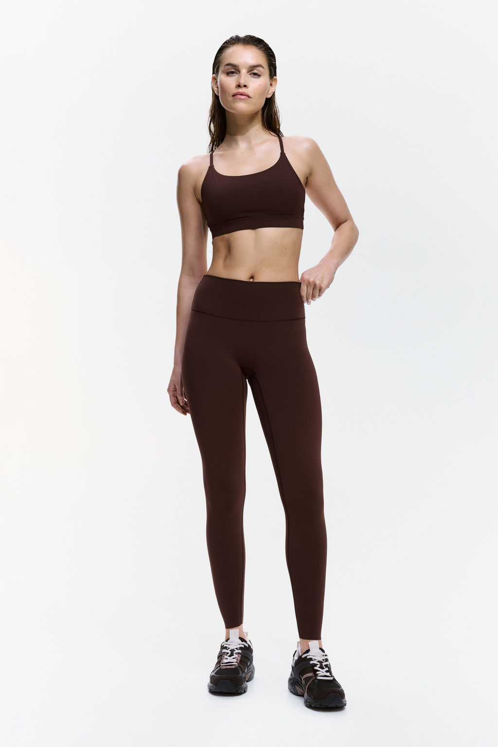 Leggings de talle alto SculptMove - H&m фото 8
