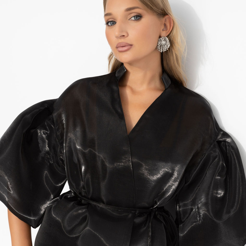 Костюм с юбкой из органзы, Очарование момента (2 в 1, с поясом) - Charutti фото 3