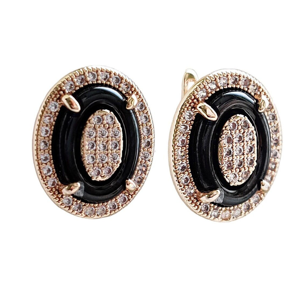 Серьги с керамикой