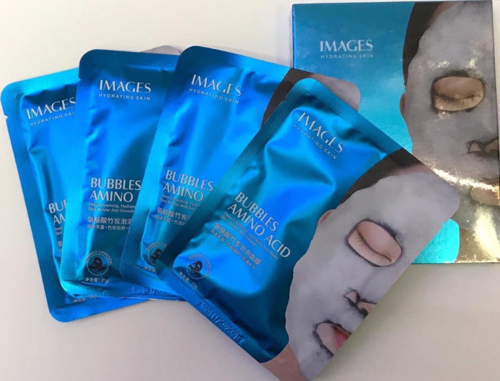 Маска тканевая с пенкой