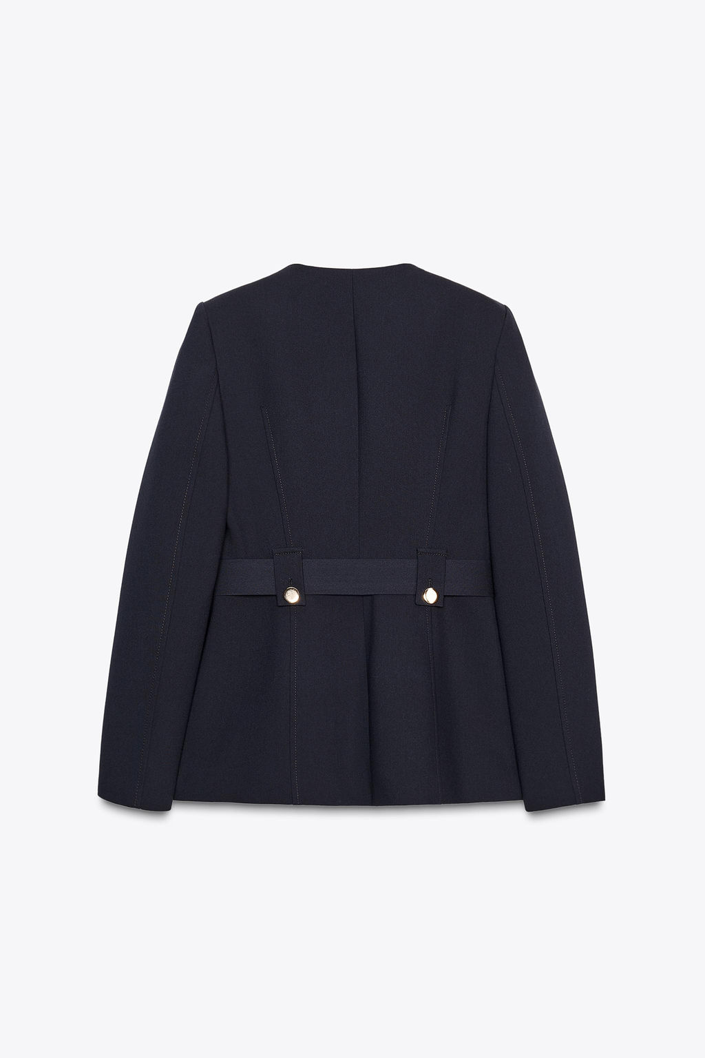 FITTED BLAZER WITH BELT - Zara фото 6