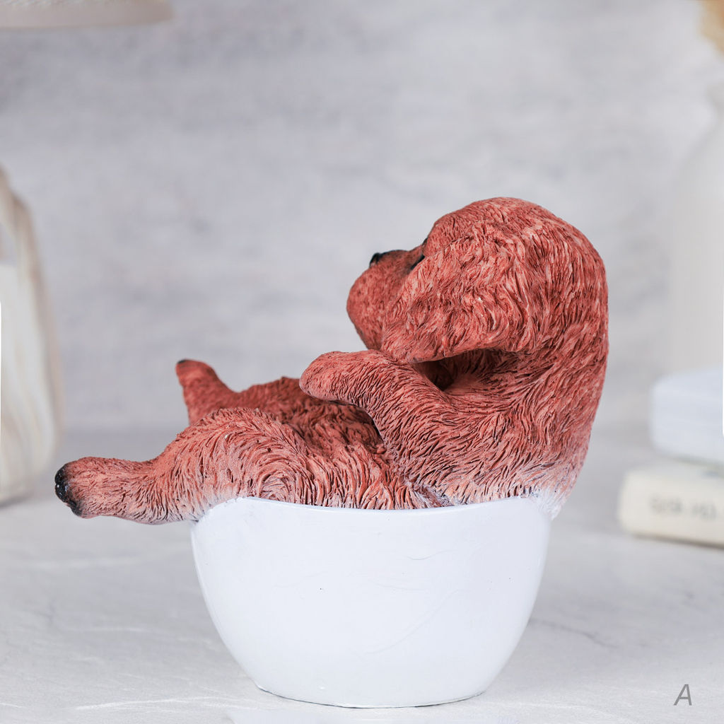 Фигурка Собака в кружке 12 см / CW421-22 /уп 48/ - Галеонтрейд фото 5