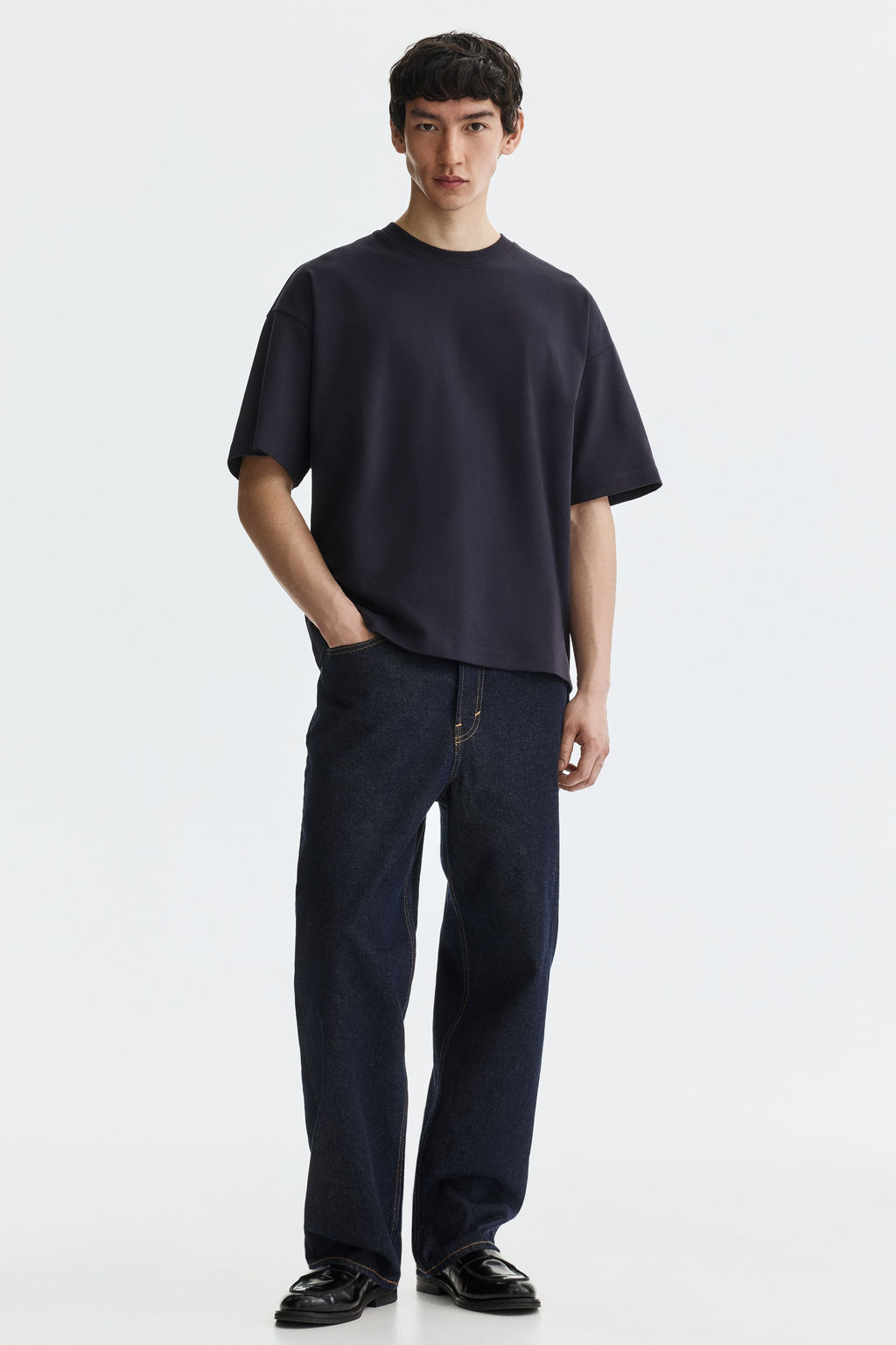Camiseta interlock Oversized Fit - H&m фото 10