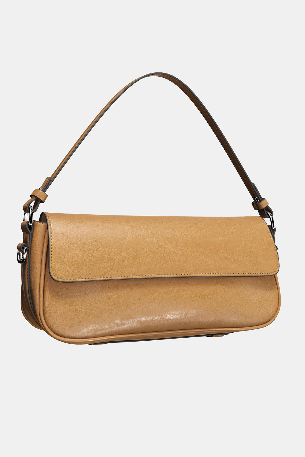 DOUBLE-HANDLE CROSSBODY BAG - Zara фото 11
