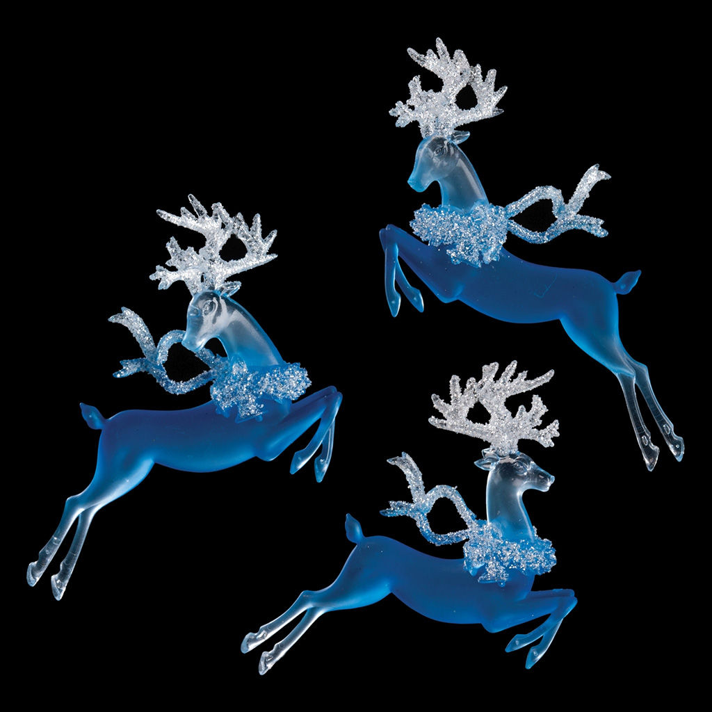 Цена за 1 шт. Украшение ErichKrause Олень нарядный 13см