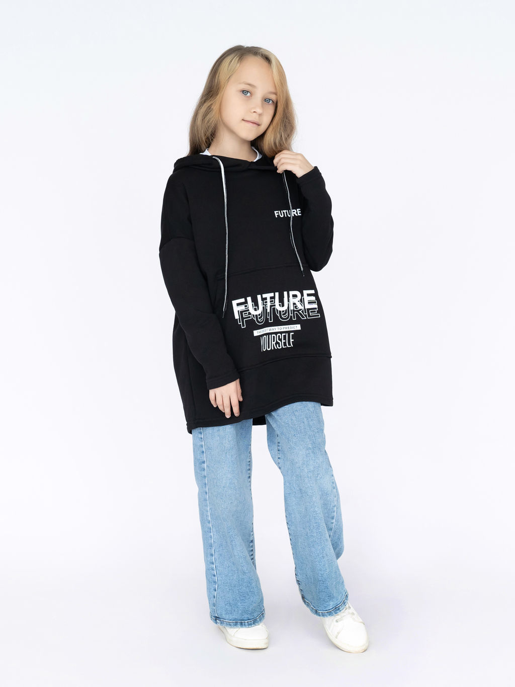 Толстовка детская черная Future