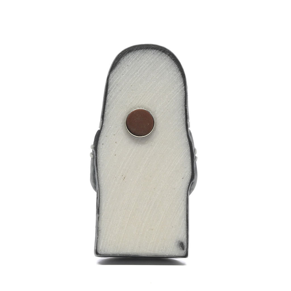 Магнит из мрамолита "Макошь" 29*13*58мм Радуга камня