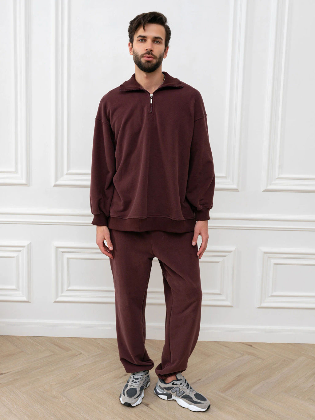 Толстовка мужская Пич Изумрудный - Modamica фото 9