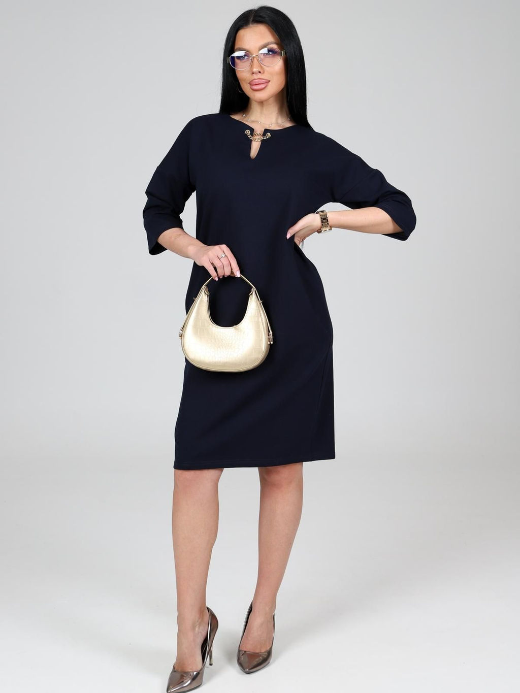 IV-CAPRIZ Памперо - платье из футера с лайкрой  фото 19