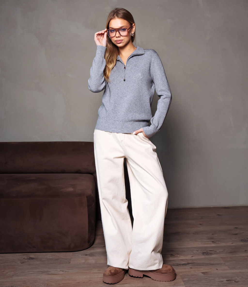 Джемпер #КТ8042 (2), серый - Dommod фото 4