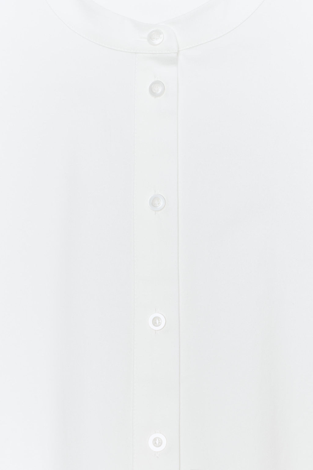 CAMISA MANGA CORTA ZW COLLECTION / Blanco - Zara фото 6