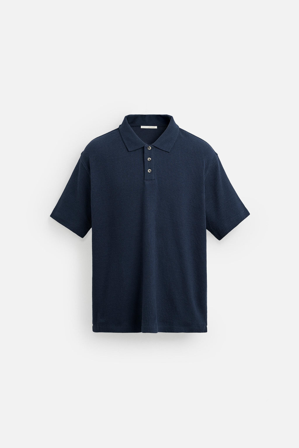 VERTICAL TEXTURE POLO SHIRT - Zara фото 6