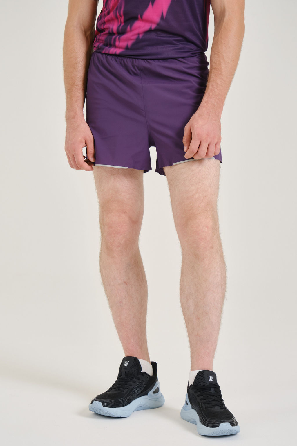 Шорты текстильные Фиолетовый
