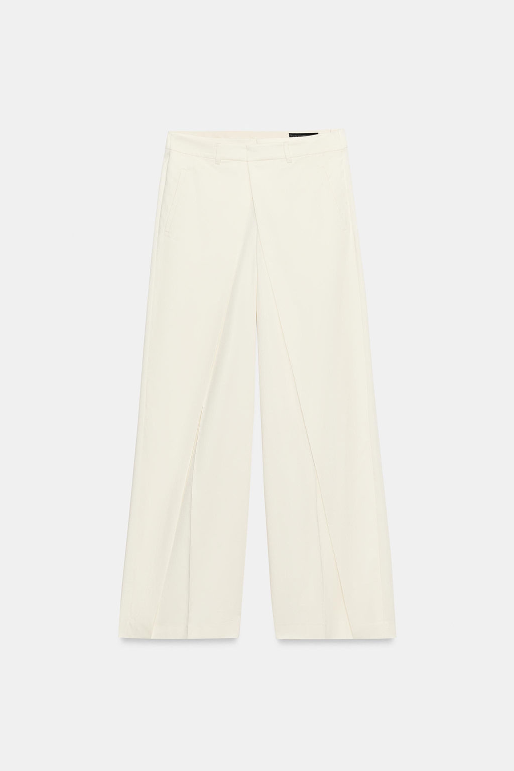 PANTAL?N ANCHO PLIEGUES ZW COLLECTION / Crudo - Zara фото 6