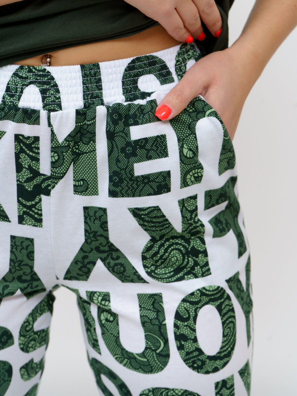 775/2 Пижама "Буквы/хаки"