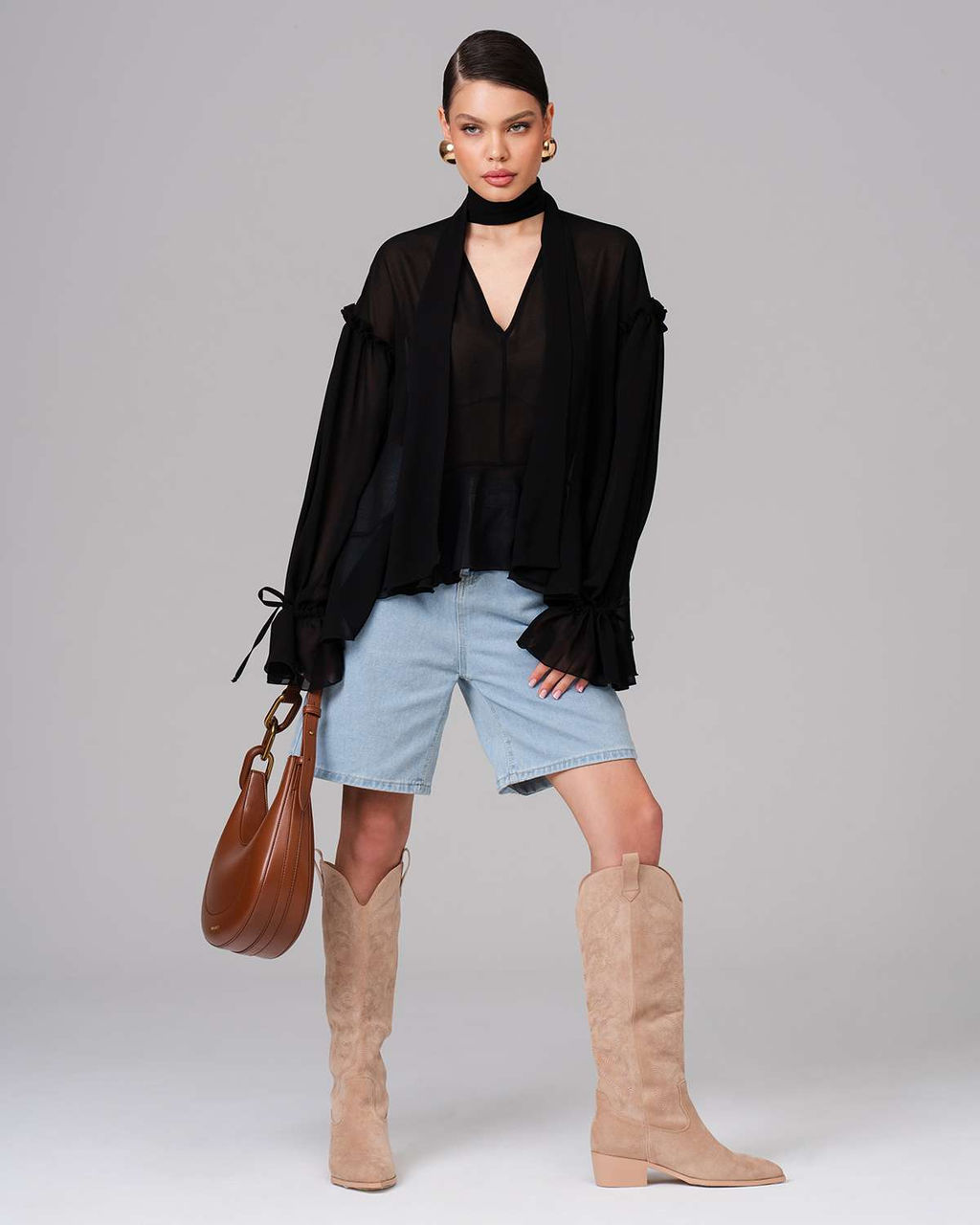 Блузка в стиле бохо BRL004 - Sahar art lab фото 7