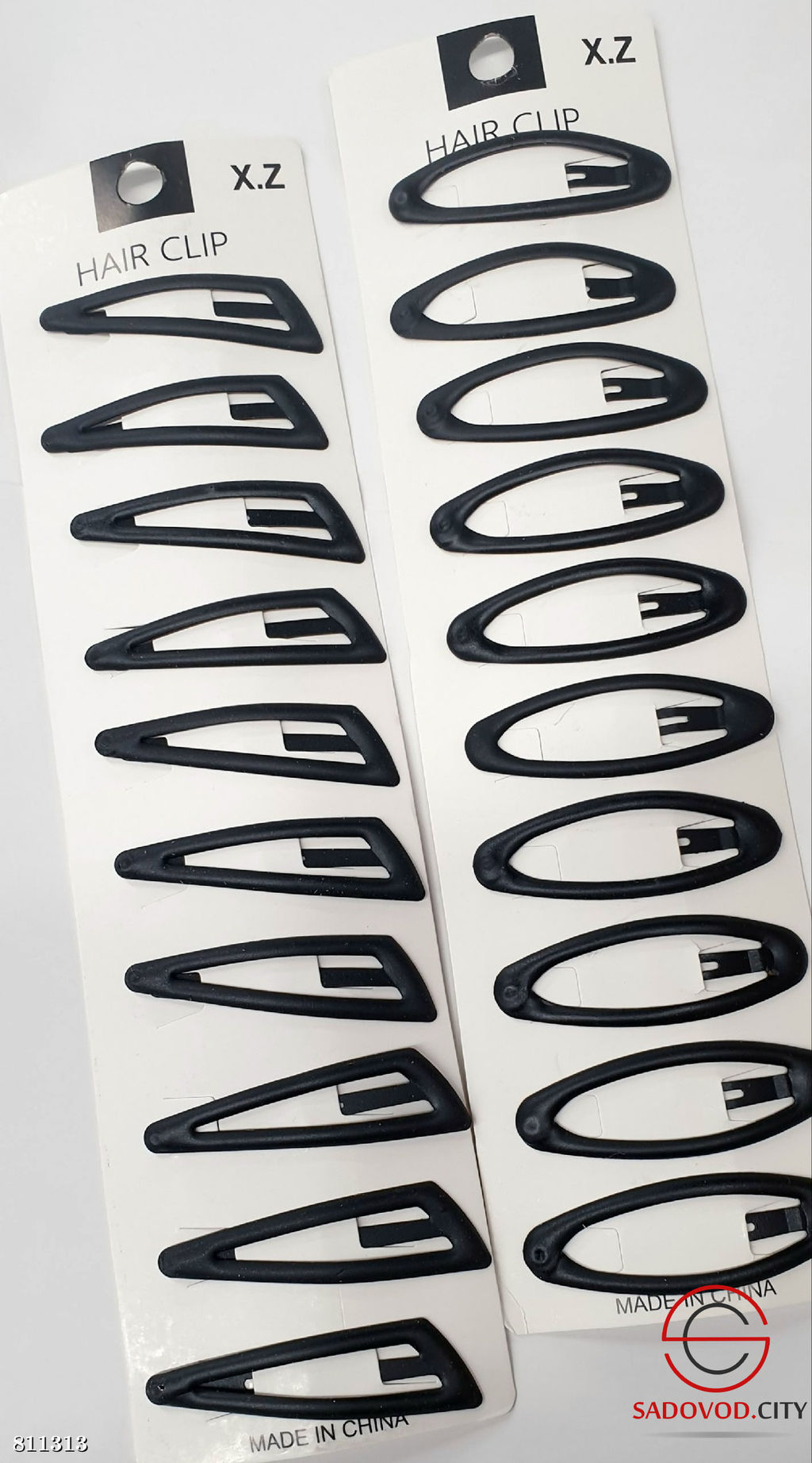 Матовые заколки для волос - Bruno фото 2