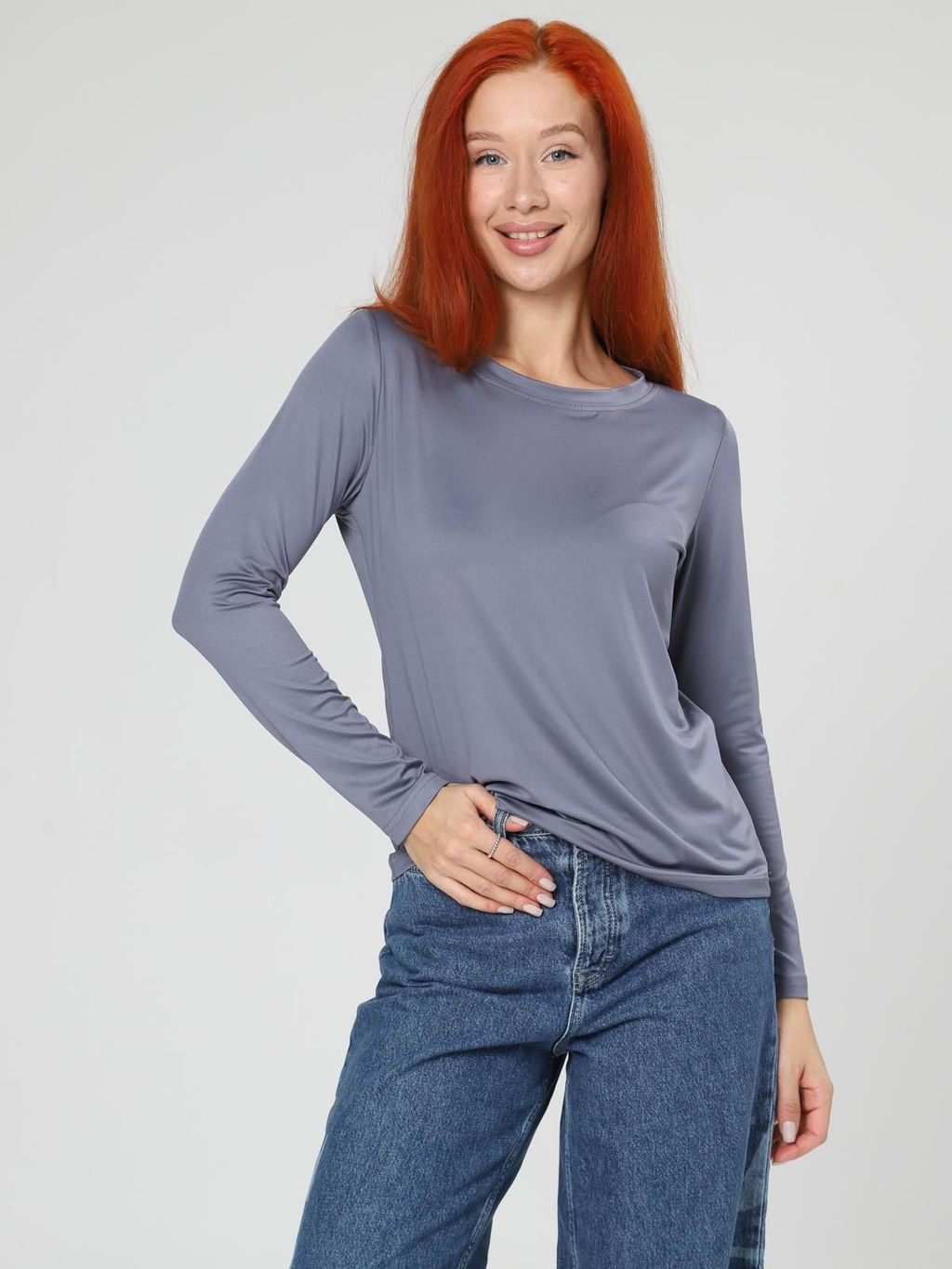 IV-CAPRIZ Энкар - лонгслив из ткани масло  фото 11