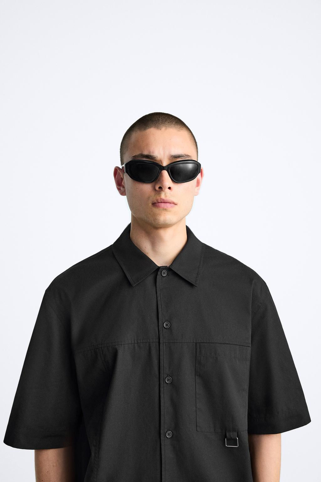 CROPPED FIT SHIRT - Zara фото 6