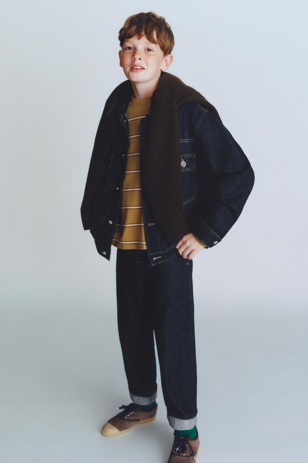 BENSIMON ® X ZARA LOOSE FIT JEANS  фото 5