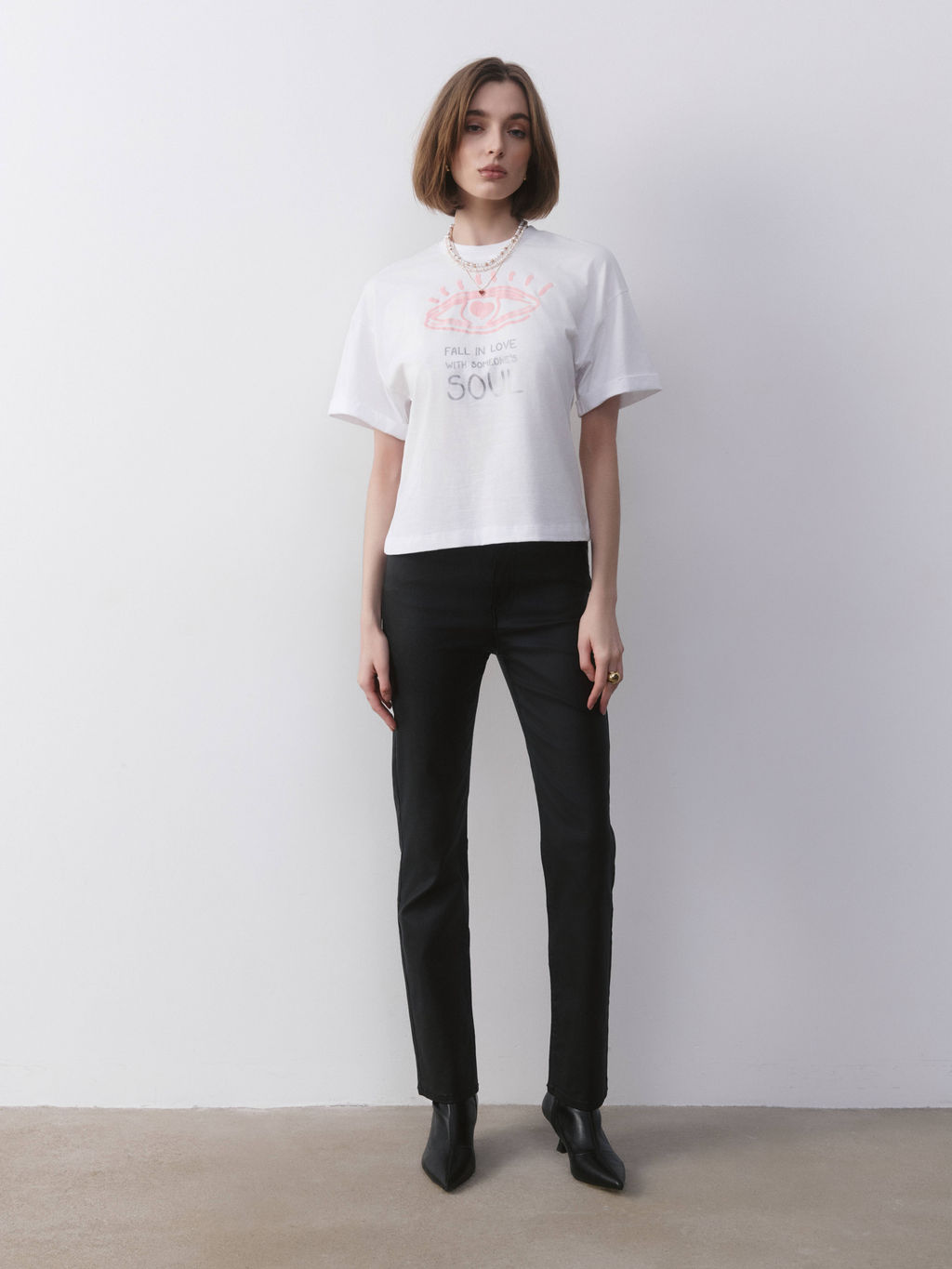 CONTE Футболка с манжетами и рисунком Adventures LD 2690 white-eye - Conte elegant фото 2