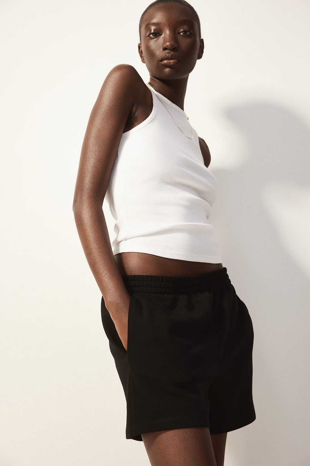 Pantalon corto en sudadera - H&m фото 2