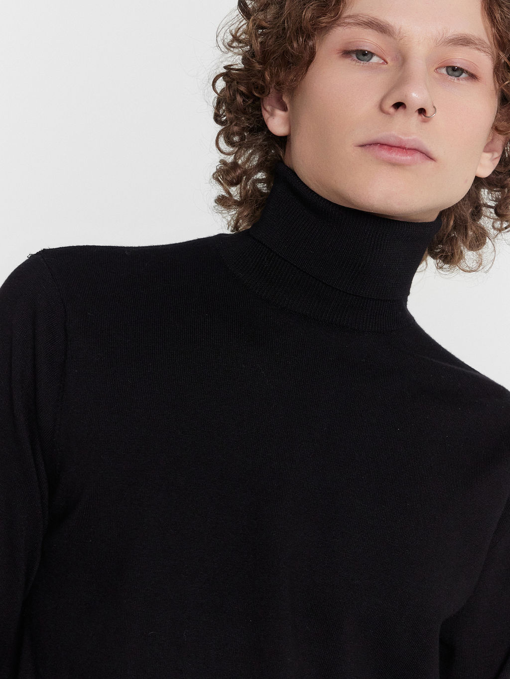 Свитер мужской темно-серый графит 121924