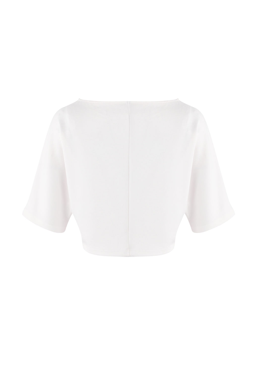 Antrasit Relaxed Kay?k Yaka Yarasa Kol Truvakar Crop Soft Touch Orme Bluz TWOSS26BZ00059 - Trendyolmilla фото 12