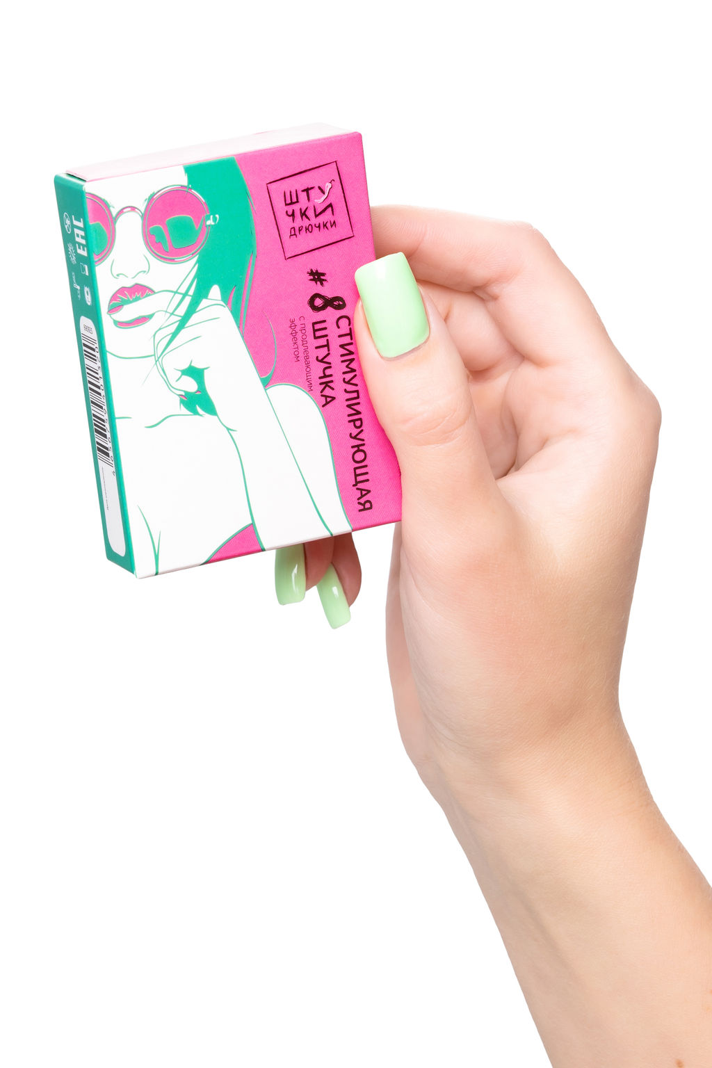 Насадка стимулирующая Штучки-Дрючки № 8 с продлевающим эффектом  фото 6