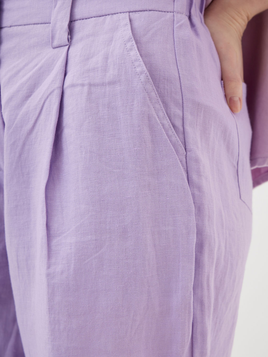 Женские льняные Шорты - Mossmore фото 48