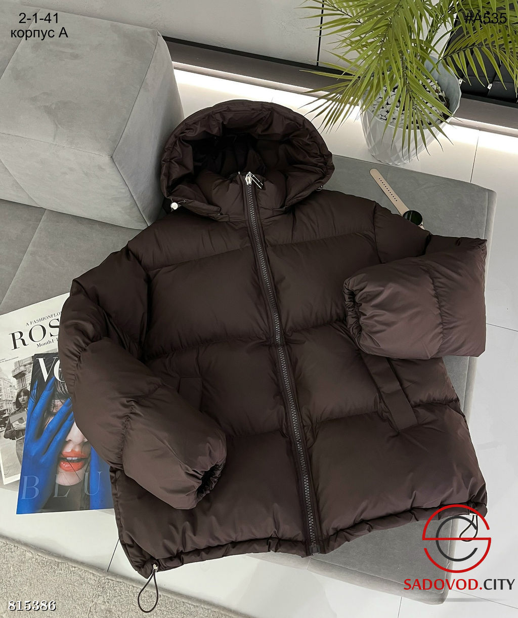 Зимняя женская куртка с капюшоном - Bruno фото 5