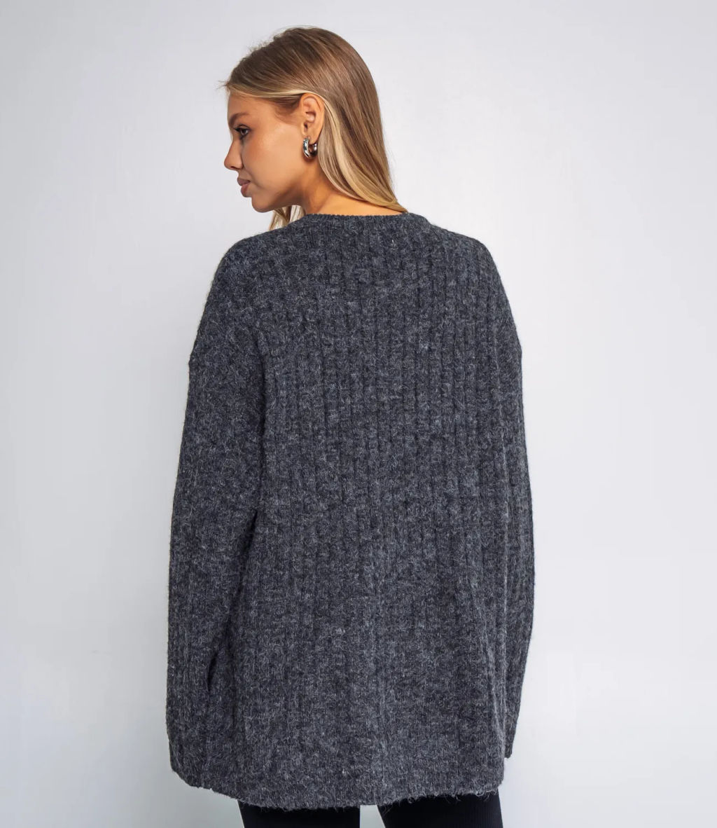 Джемпер #КТ2630, графит