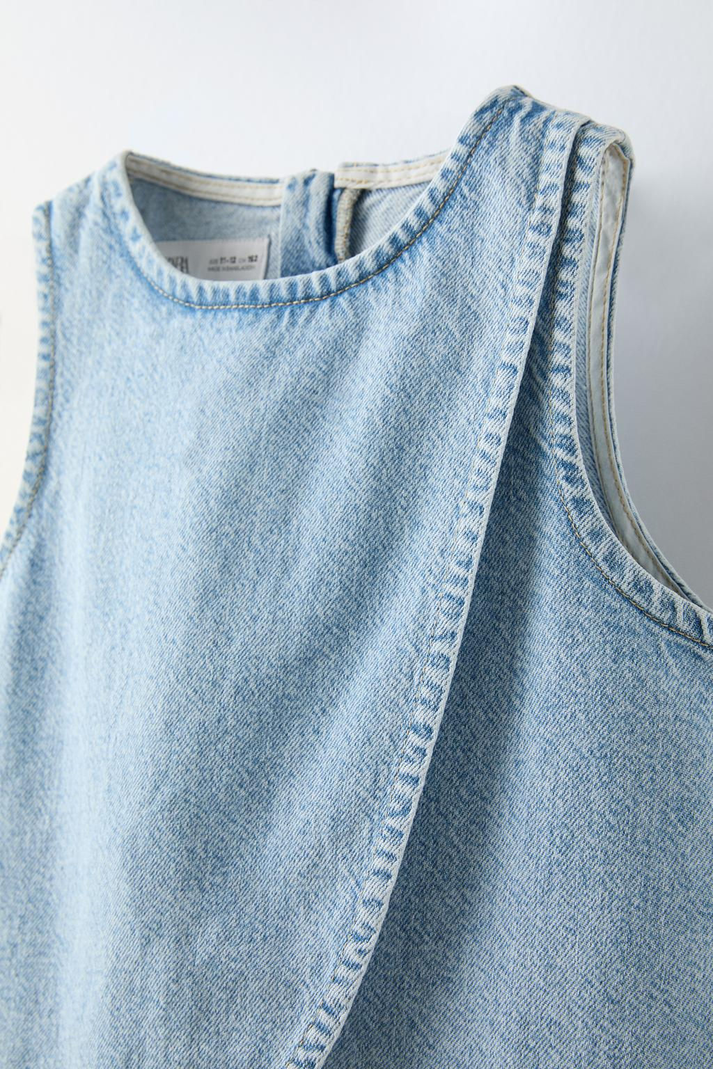 DENIM KRUVAZE BLUZ - Zara фото 3