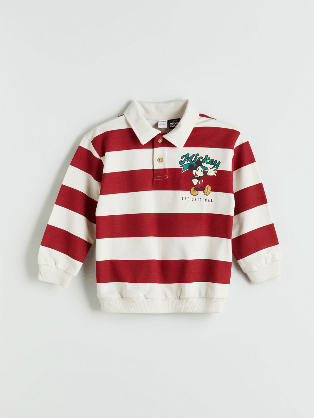 Mickey Mouse Bask?l? Erkek ?ocuk Sweatshirt