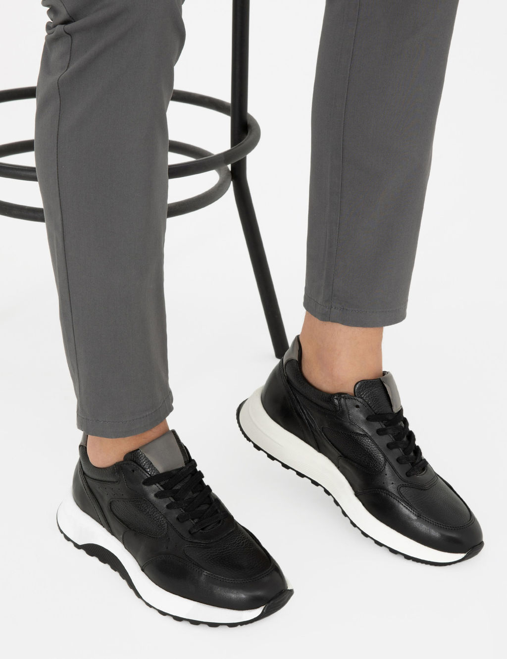 Siyah %100 Deri Sneaker - Pierre cardin фото 2