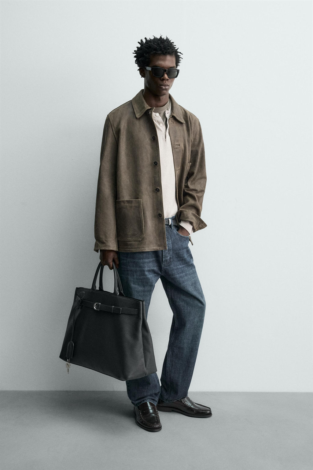 LEATHER BELT HANDBAG - Zara фото 9