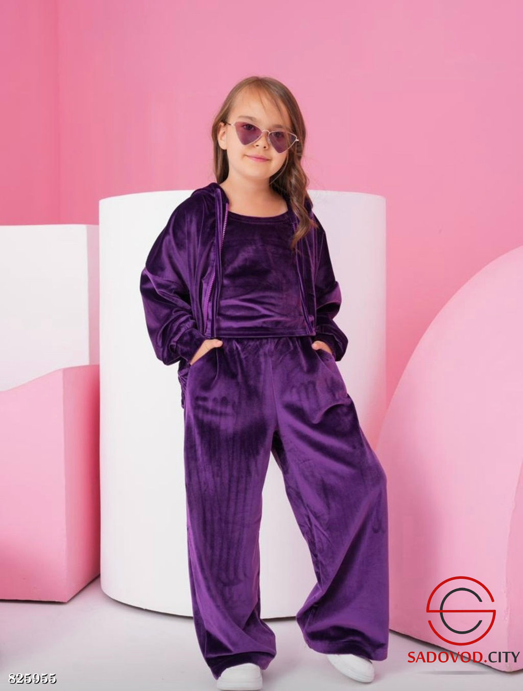 Костюм с леопардовым принтом