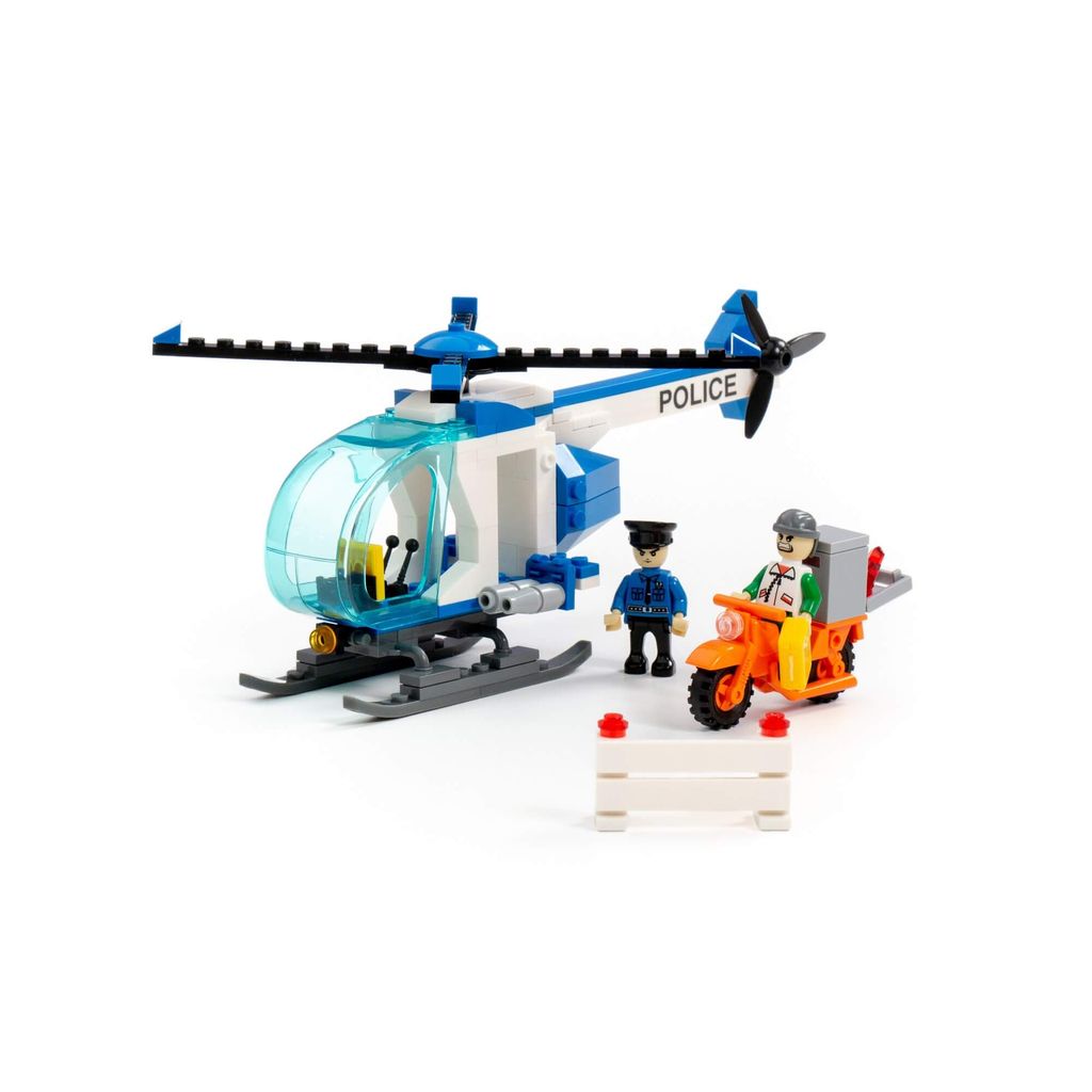 Конструктор Классик Город. Полиция-2 (158 элементов) (в коробке) - Полесье фото 2