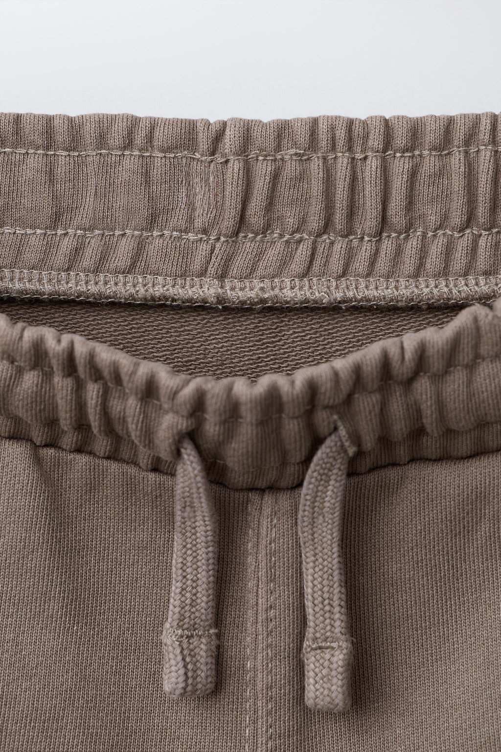 PANTAL?N FELPA BARREL TEXTO / Gris topo - Zara фото 3