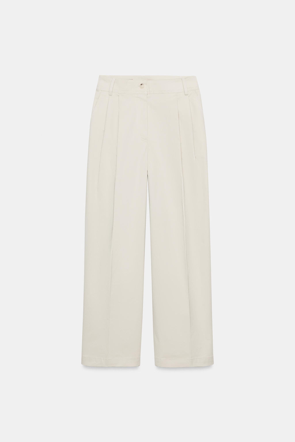 PANTAL?N BARREL PINZAS / Crudo - Zara фото 6