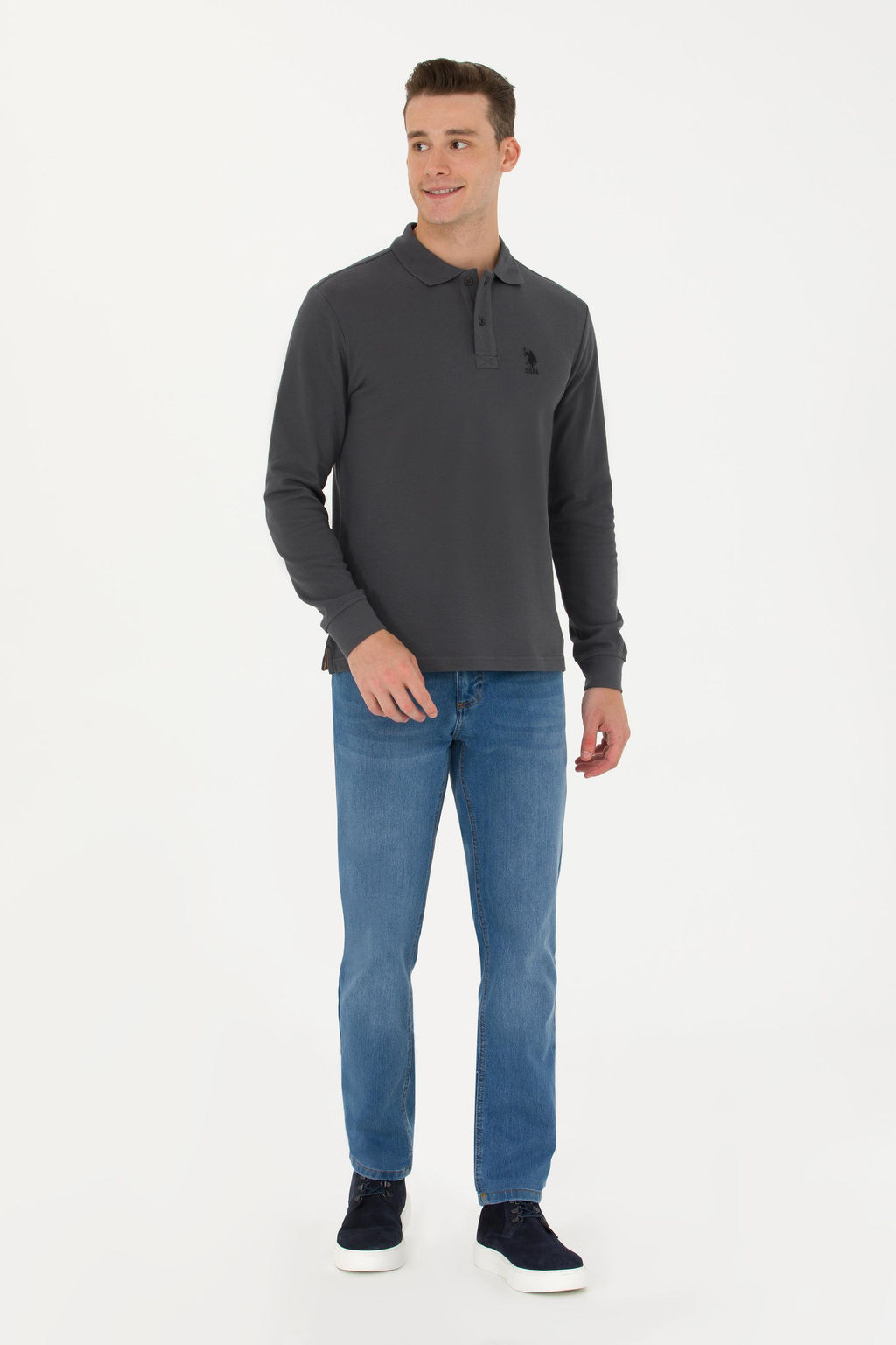 U. S. Polo Assn / Мужские голубые джинсовые брюки - U.s. polo assn фото 15