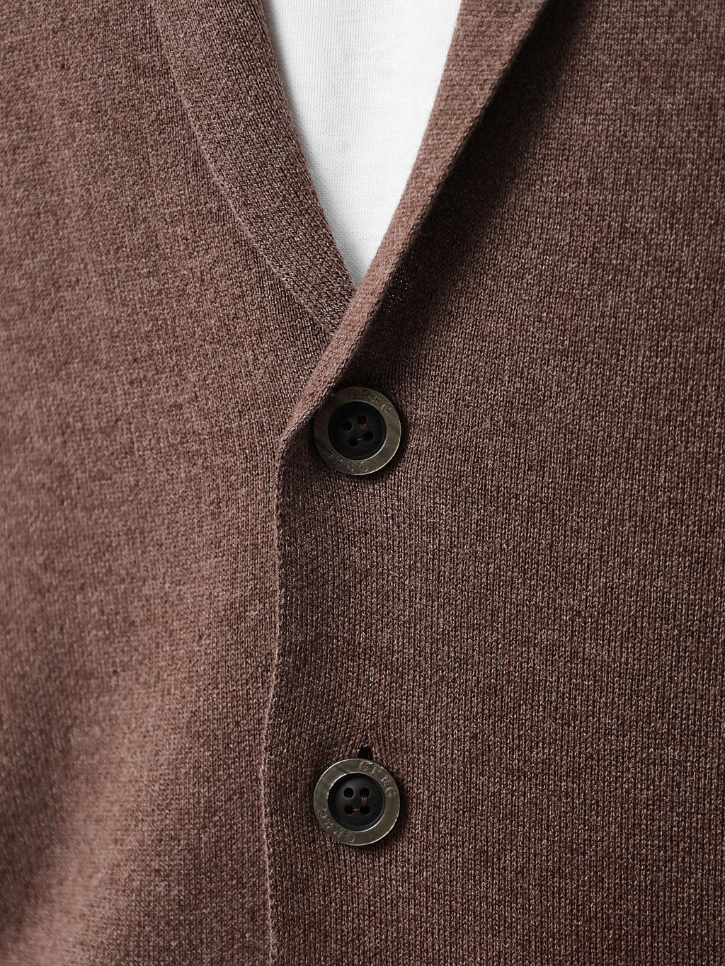Кардиган мужской GREG G136-KF-коричневый 525 фото 5