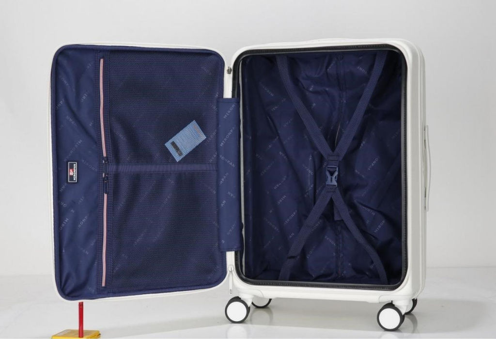 Набор чемоданов , тройка, полипропилен, 2504 Молочный