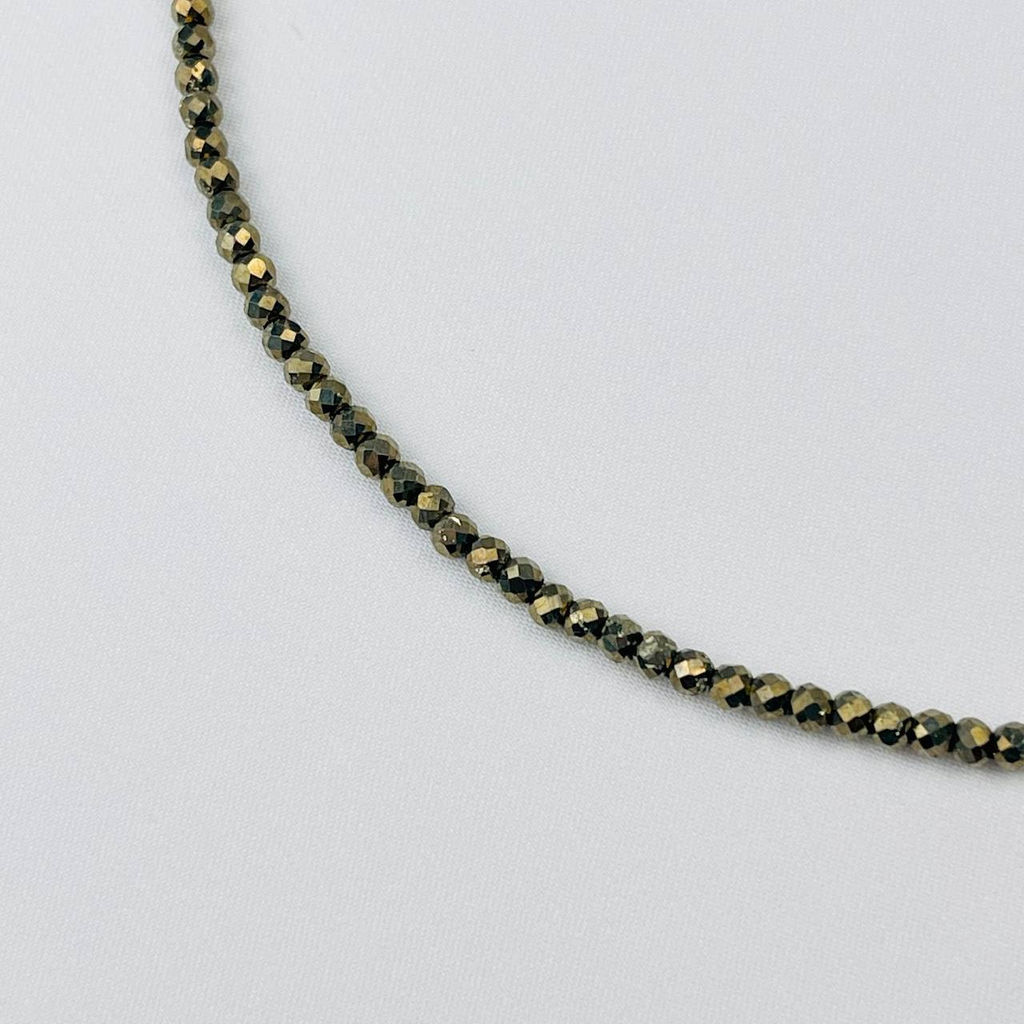 Бусы из Пирита огранка 39 см +