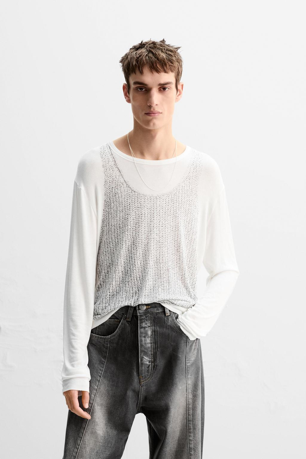 TANK PRINT LIMITED EDITION T-SHIRT - Zara фото 2