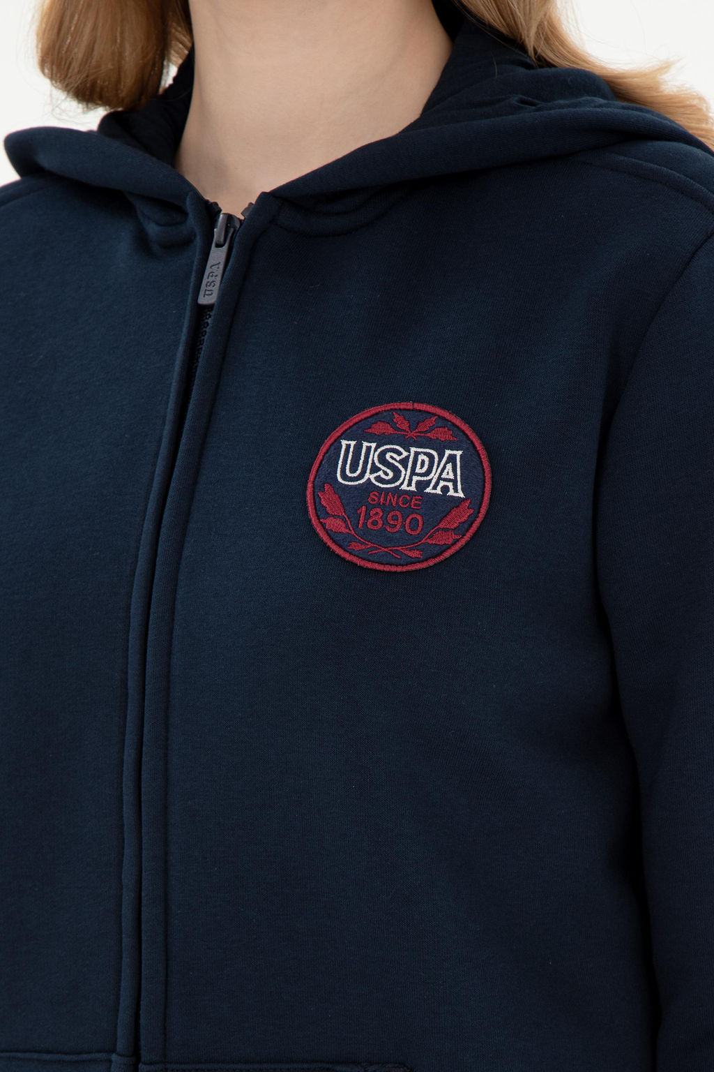 Женский темно-синий свитшот Неожиданная скидка в корзине - U.s. polo assn фото 7