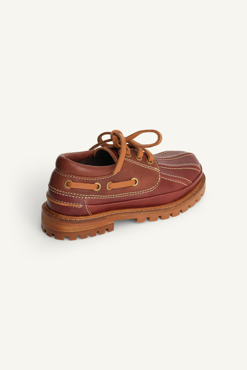 LIMITED EDITION LEATHER DECK SHOES - Zara фото 6