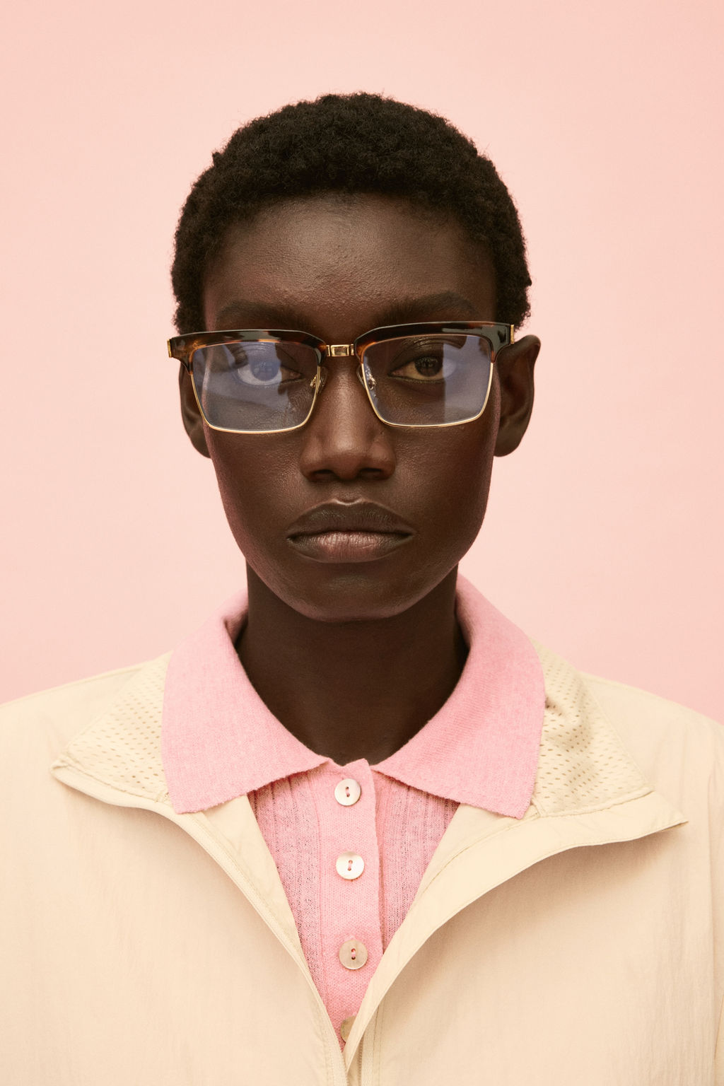Rib-knit polo shirt - H&m фото 4